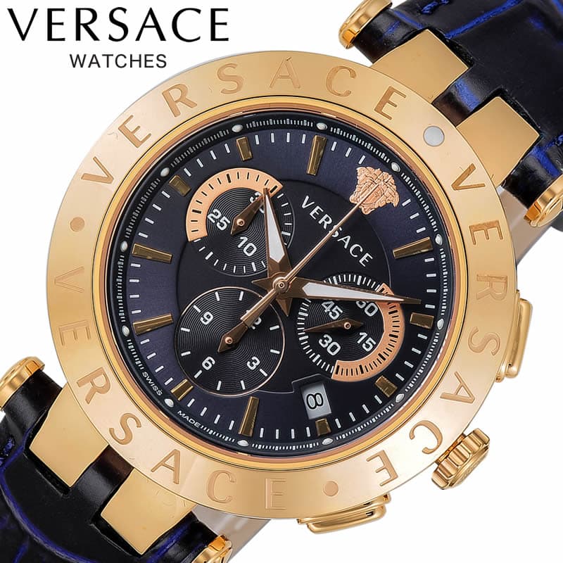 륵 ӻ VERSACE  V-졼  V-RACECHRONO  ӻ ͥӡ VERQ00120 륵 ꥢ ǥ   ͵ 