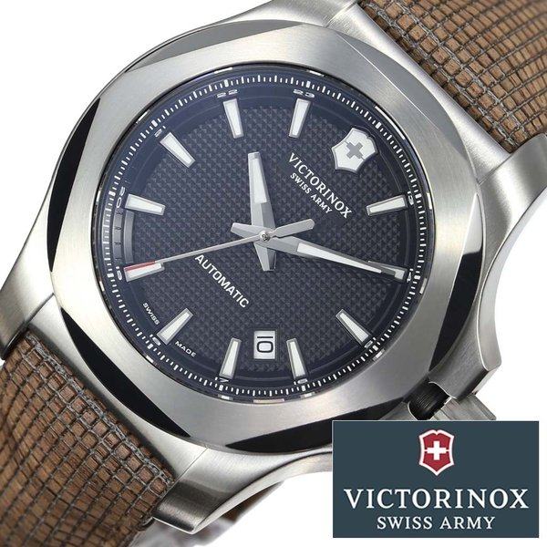 VICTORINOX 腕時計 ビクトリノックス スイスアーミー 時計 イノックス メカニカル I.N.O.X. メンズ ブラック 24183.6