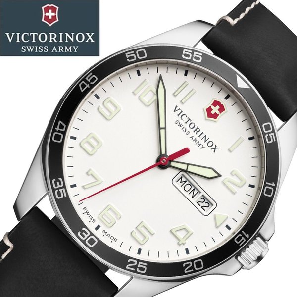 ビクトリノックス スイスアーミー 腕時計 VICTORINOX 時計 フィールド フォース FIELD FORCE メンズ ホワイト 241847
