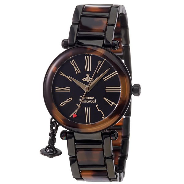 VivienneWestwood 腕時計 ヴィヴィアンウエストウッド 時計 レディース 腕時計 ブラック VV006BKBR｜hstyle｜02