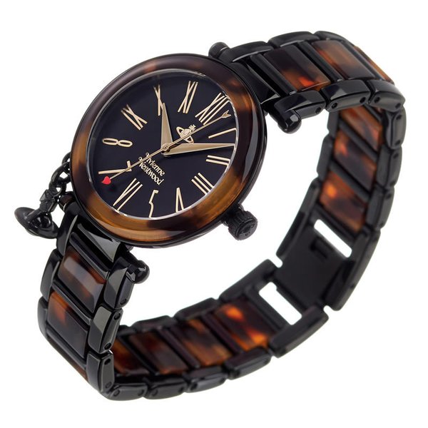 VivienneWestwood 腕時計 ヴィヴィアンウエストウッド 時計 レディース 腕時計 ブラック VV006BKBR｜hstyle｜03