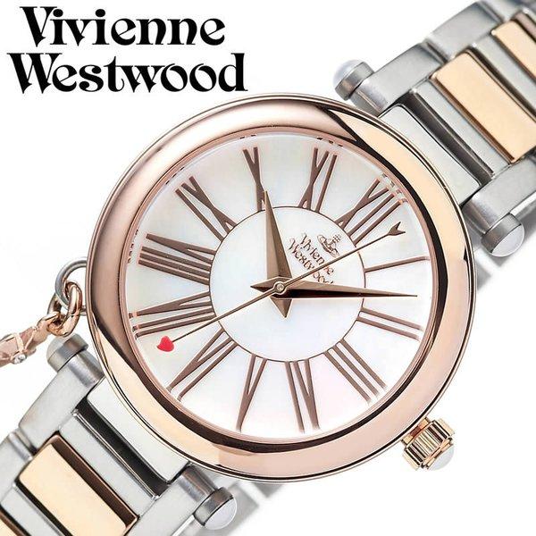 VivienneWestwood 腕時計 ヴィヴィアンウエストウッド 時計 オーブ orb レディース ホワイトパール VV006PRSSL｜hstyle