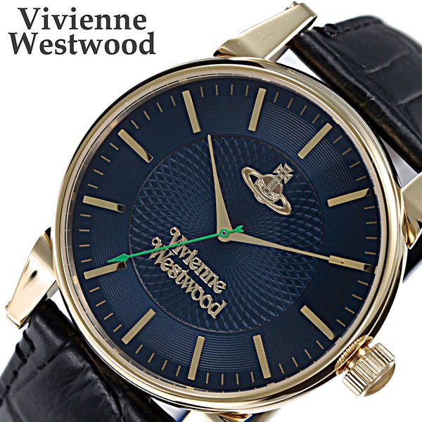 ヴィヴィアンウエストウッド 腕時計 VivienneWestwood 時計 メンズ ネイビー VV065NVBK｜hstyle