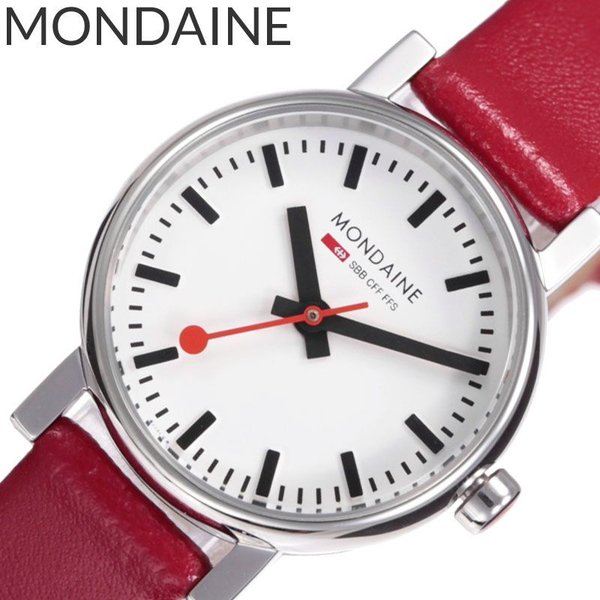 MONDAINE 腕時計 モンディーン 時計 エヴォ EVO レディース ホワイト A658.30301.11SBC