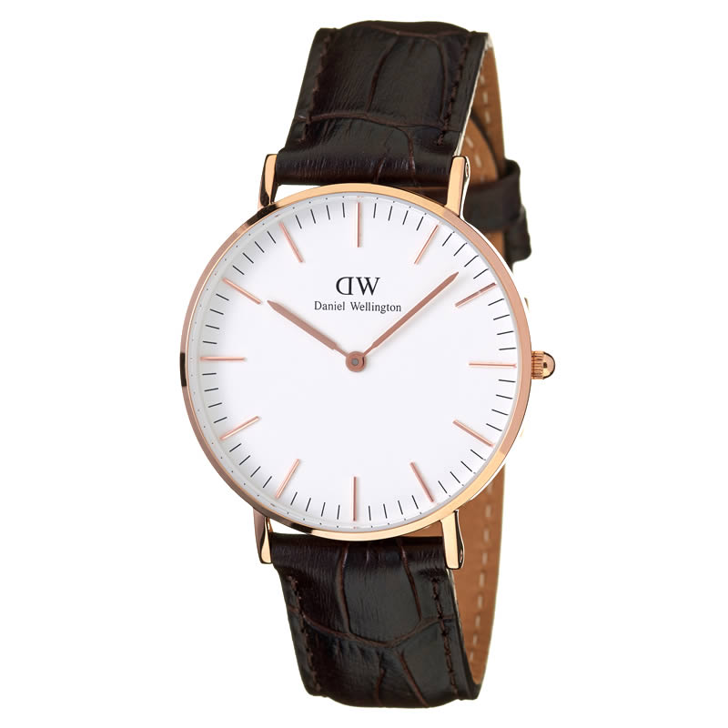 【Daniel Wellington】最終セール！ダニエルウェリントン 腕時計 DanielWellington 時計 ダニエル ウェリントン クラシック ヨーク ローズ ゴールド 36mm CLASSIC York Rose レディース ホワイト