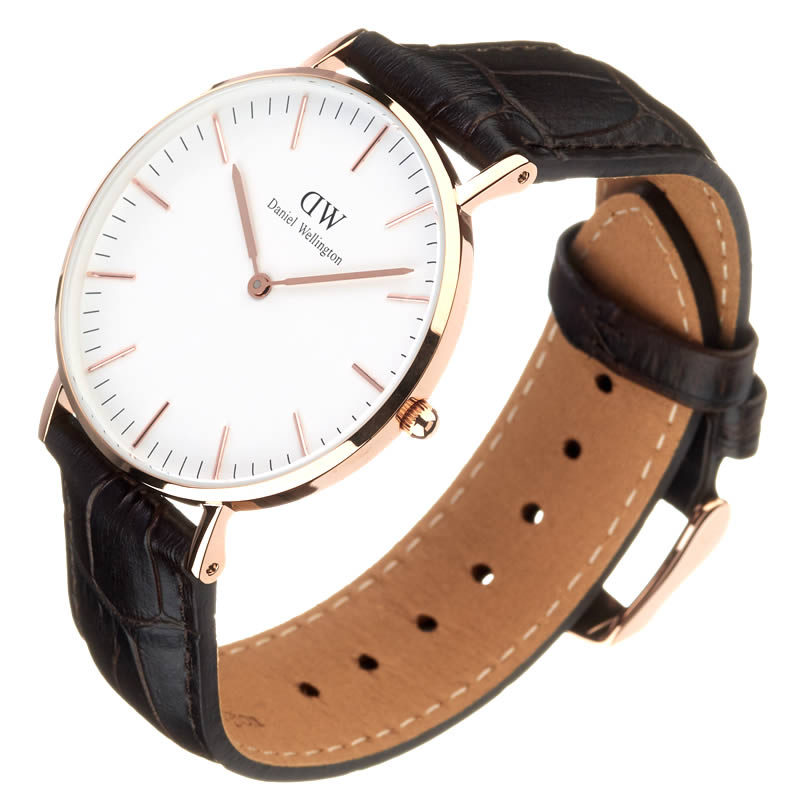 【Daniel Wellington】最終セール！ダニエルウェリントン 腕時計 DanielWellington 時計 ダニエル ウェリントン クラシック ヨーク ローズ ゴールド 36mm CLASSIC York Rose レディース ホワイト