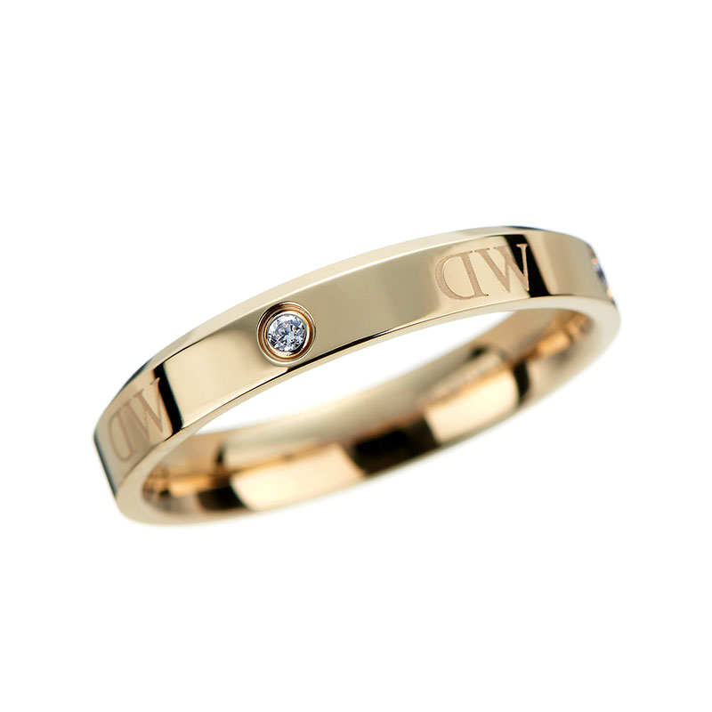 ダニエル ウェリントン アクセサリー Daniel Wellington リング クラシック ルミネ リング Classic Lumine Ring G 50 ゴールド DW00400286 | Daniel Wellington | 01