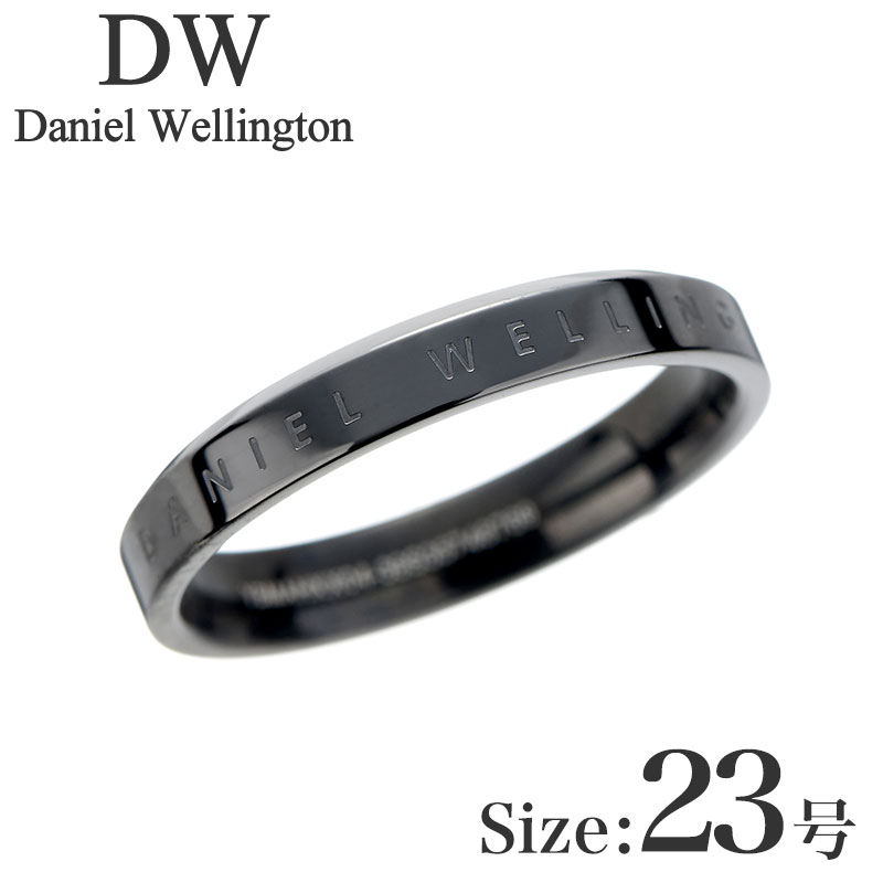 ˥ ȥ ꡼ Daniel Wellington  饷å  Classic Ring Anthracite Grey 64 ֥å졼 DW00400378