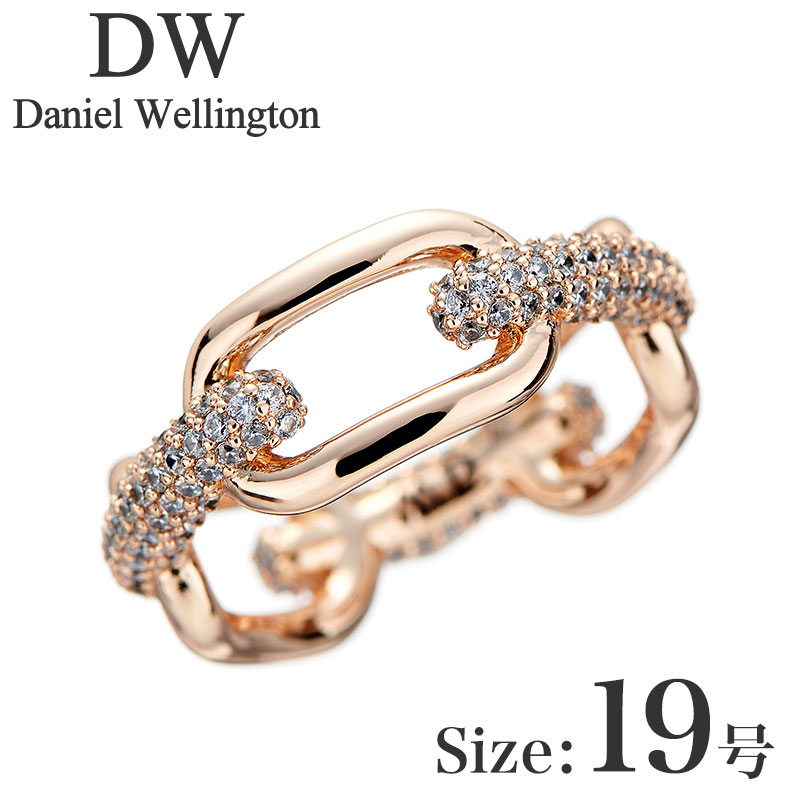 ˥ ȥ ꡼ Daniel Wellington  ꥹ   Crystal Link Ring 60 RG  ǥ DW00400583