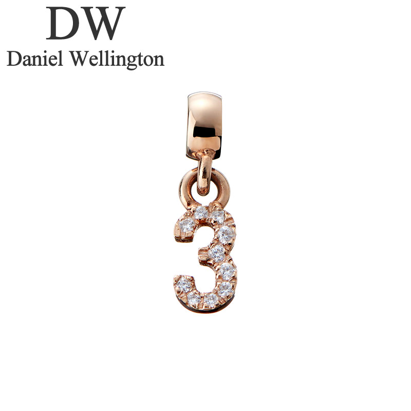 ˥ ȥ ꡼ Daniel Wellington 㡼 ʥС Charm number crystals 3 RG  ǥ DW00400726