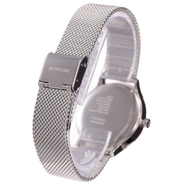 MONDAINE 腕時計 モンディーン 時計 ヘルベチカ Helvetica メンズ ホワイト MH1.R2210.SMの画像