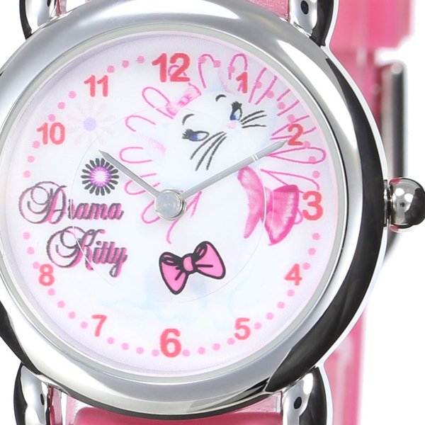 ジェイアクシス腕時計 JAXIS時計 JAXIS 腕時計 ディズニー時計 ディズニー マリー ちゃん Disney Mary レディース ホワイト  WD-S01-MA