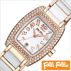 フォリフォリ腕時計 FolliFollie FolliFollie 腕時計 フォリフォリ 時計 フォリフォリ時計 レディース時計 WF5R135BDS｜hstyle