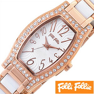 フォリフォリ 腕時計 folli follie 時計 デビュタントウォッチ WF8B026BPW レディース