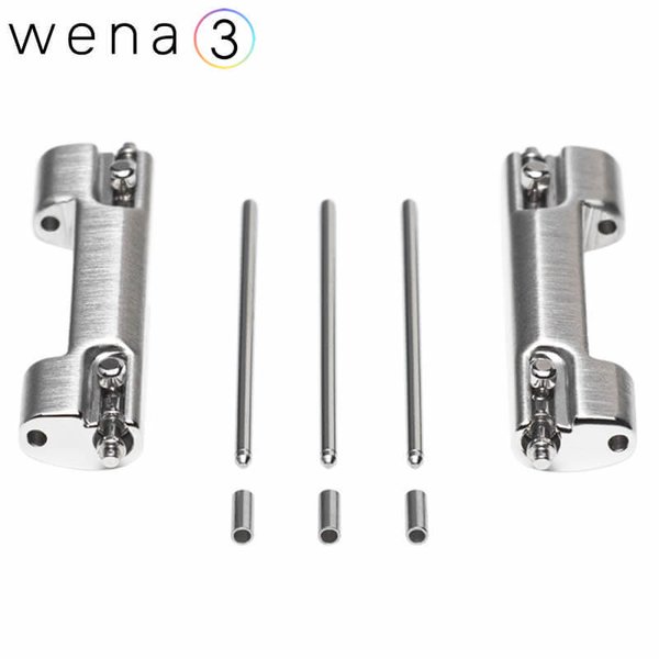 ソニー wena3 ウェナ3 エンドピース 時計バンド SONY ベルト 18mm SS WNW-EP182-S