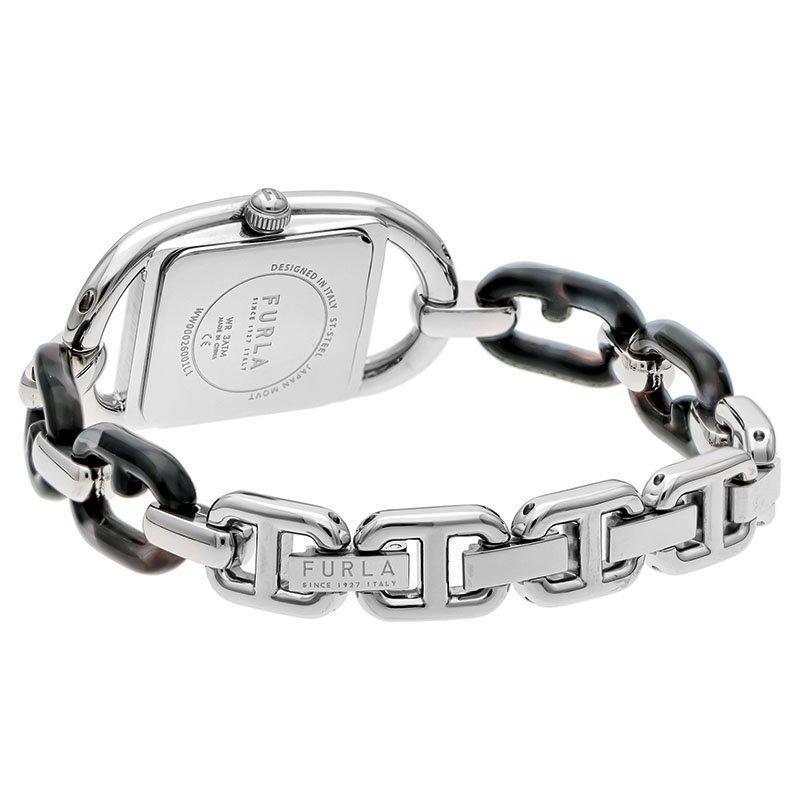 【極美品】FURLA CHAIN BRACELET 腕時計　シルバー FURLA フルラ 腕時計 時計 チェーンスクエア CHAIN SQUARE
