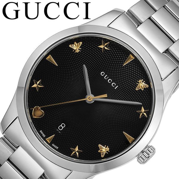 GUCCI 腕時計 グッチ 時計 ジータイムレス G-Timeless メンズ 腕時計 ブラック YA1264029A