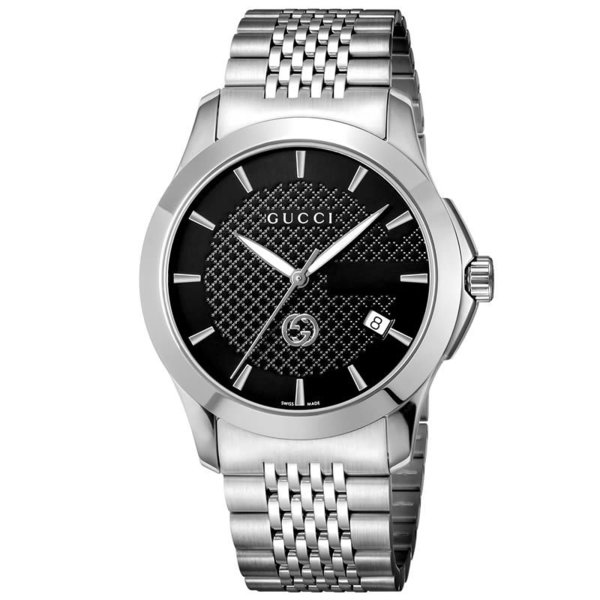 GUCCI 腕時計 グッチ 時計 ジータイムレス G-Timeless メンズ 腕時計 ブラック YA1264106｜hstyle｜02
