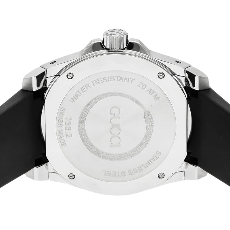 グッチ 腕時計 GUCCI 時計 ダイヴ DIVE メンズ YA136204B 男性 ブラック イタリア 高級 ファッション 仕事 大人 人気 ブランド おしゃれ プレゼント ギフトの画像