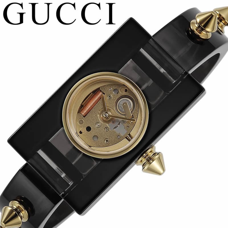 グッチ 腕時計 GUCCI 時計 ヴィンテージウェブ VINTAGE WEB レディース YA143508 女性 ゴールド ブラック イタリア 高級 ファッション 大人 プレゼント ギフト