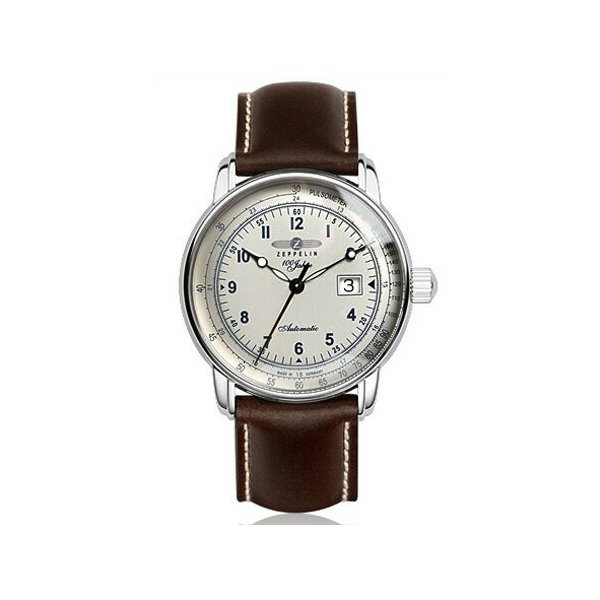ツェッペリン腕時計 ZEPPELIN時計 ZEPPELIN 腕時計 ツェッペリン 時計 100周年記念モデル Special Edition 100 Years Zeppelin メンズ アイボリー ZEP-7654-4