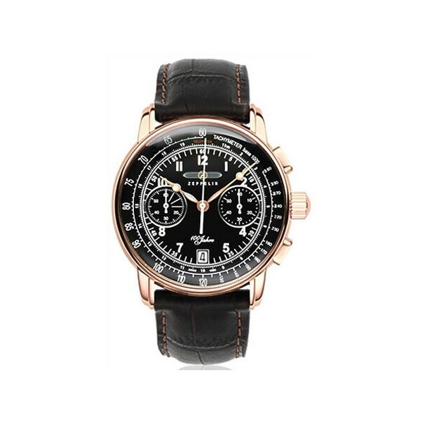 ツェッペリン腕時計 ZEPPELIN時計 ZEPPELIN 腕時計 ツェッペリン 時計 100周年記念モデル Special Edition 100 Years Zeppelin メンズ ブラック ZEP-7676-2