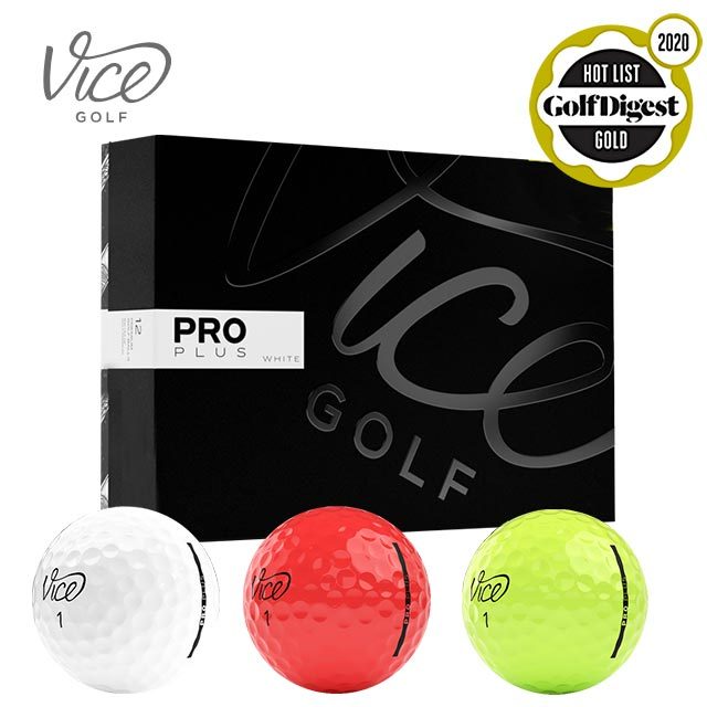 ゴルフボール VICE GOLF ヴァイスプロプラス 1ダース 12個入