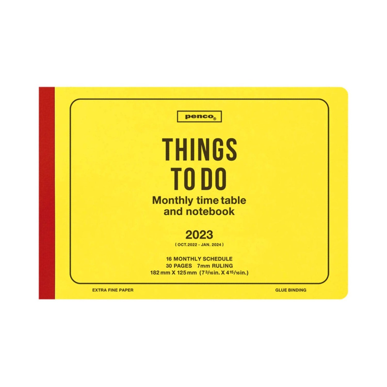 手帳 23 手帳 ハイタイド 23年 22年10月始まり Penco ペンコ マンスリープランナー B6 マンスリー 月間 スケジュール帳 ノート おしゃれ メモ帳 23np2 Hightide Online ハイタイド 通販 Yahoo ショッピング