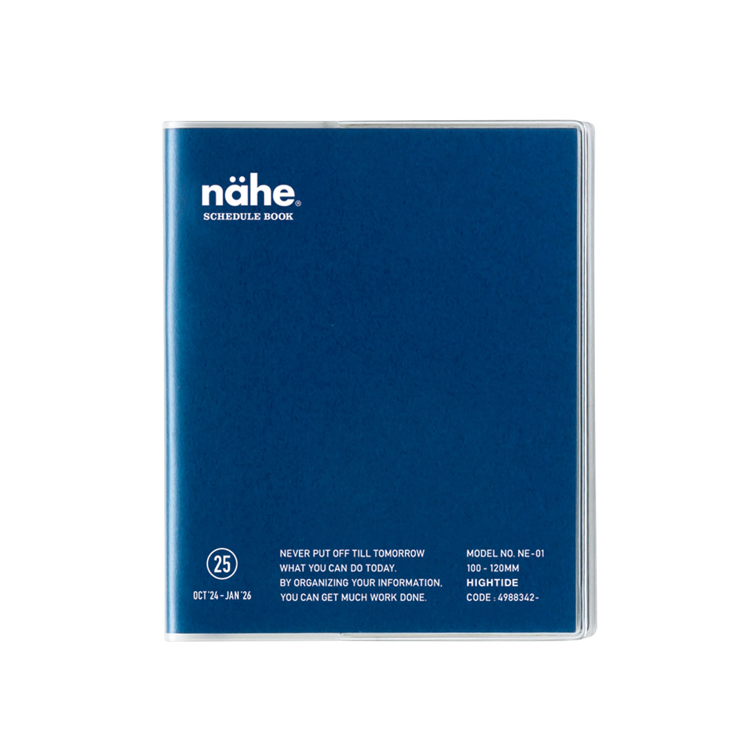 HIGHTIDE DIARY 手帳 2025 ハイタイド 2024年10月始まり nahe