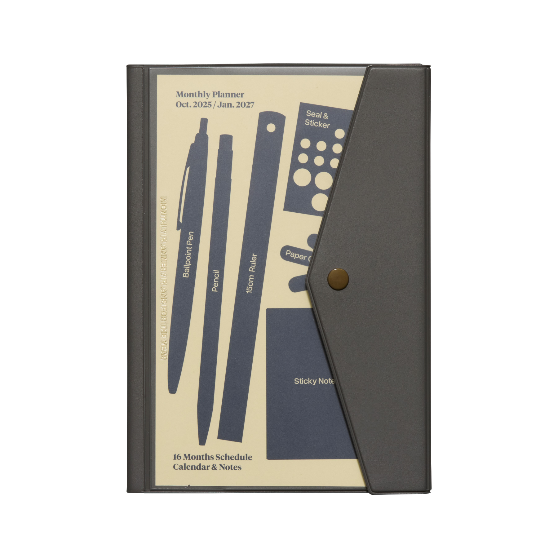 ハイタイド 手帳 2026 / フューゲン / A5 マンスリー / 2025年10月始まり / スケジュール帳 | HIGHTIDE DIARY | 02