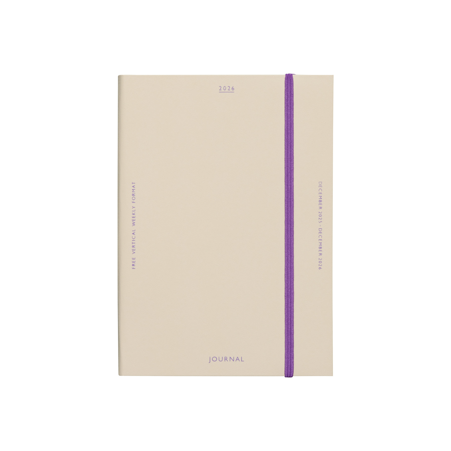 ハイタイド 手帳 2026 / ケイティー / B6 フリー 週間バーチカル / 2025年12月始まり / ウィークリースケジュール帳 | HIGHTIDE DIARY | 02