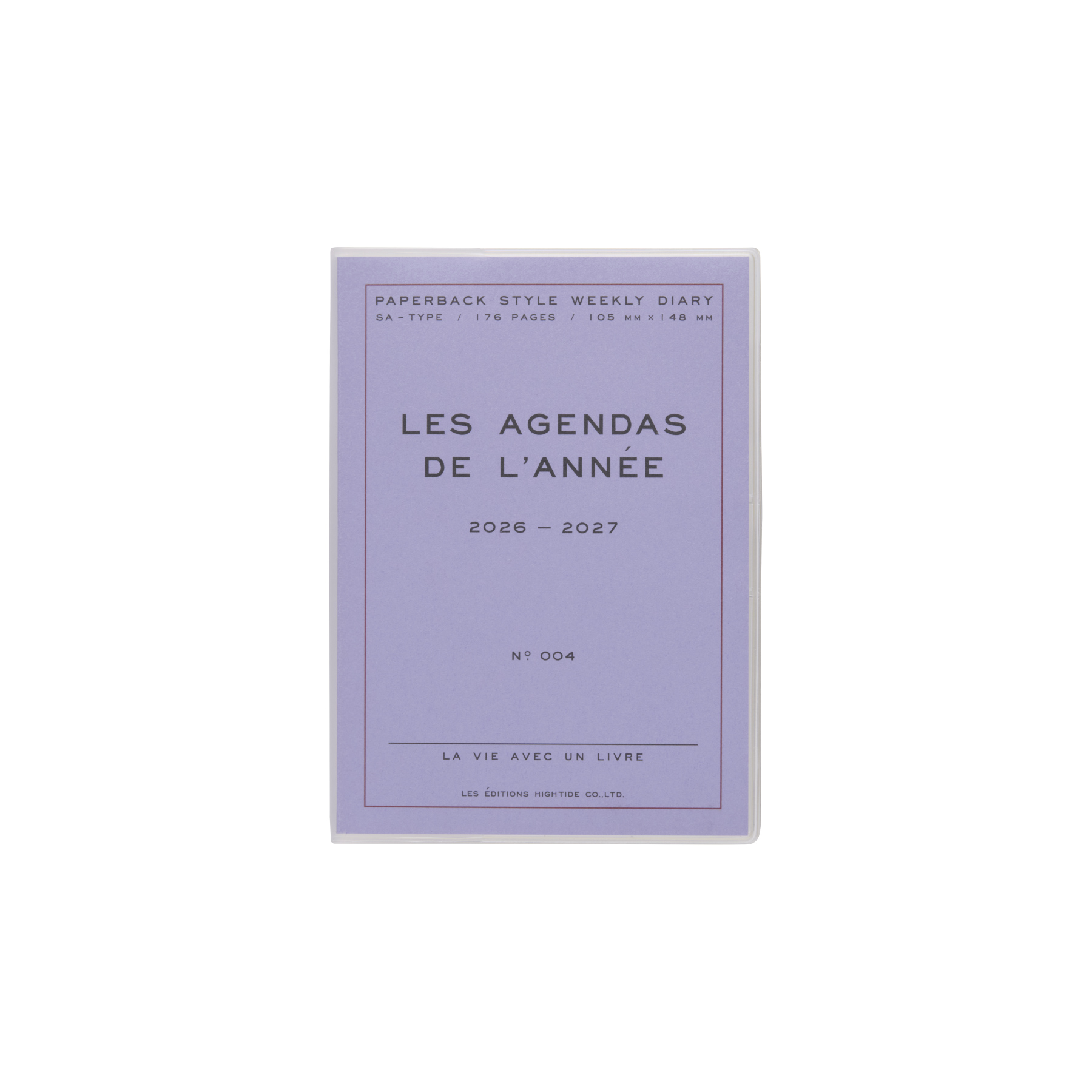 ハイタイド 手帳 2026 / ポーシュ / A6 週間ブロック / 2026年3月始まり / 4月始まり対応 / ウィークリースケジュール帳 | HIGHTIDE DIARY | 06