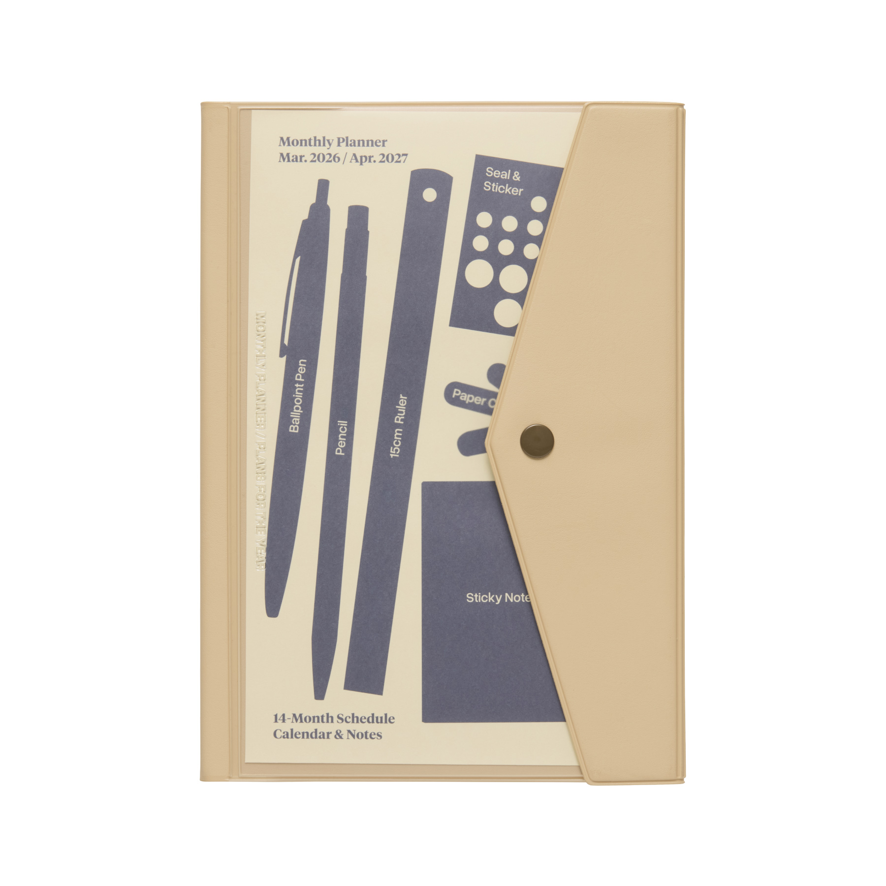 ハイタイド 手帳 2026 / フューゲン / A5 マンスリー / 2026年3月始まり / 4月始まり対応 / スケジュール帳 | HIGHTIDE DIARY | 03