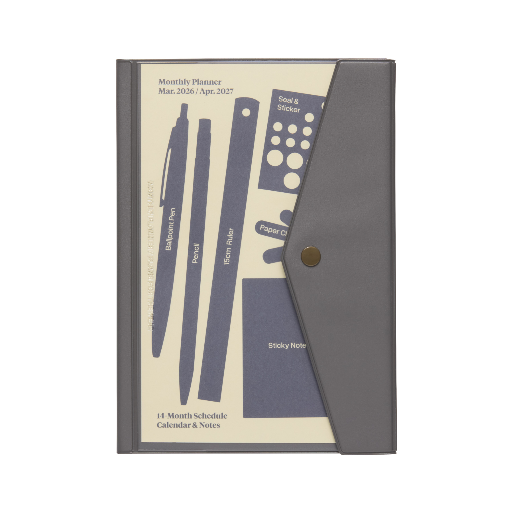 ハイタイド 手帳 2026 / フューゲン / A5 マンスリー / 2026年3月始まり / 4月始まり対応 / スケジュール帳 | HIGHTIDE DIARY | 02