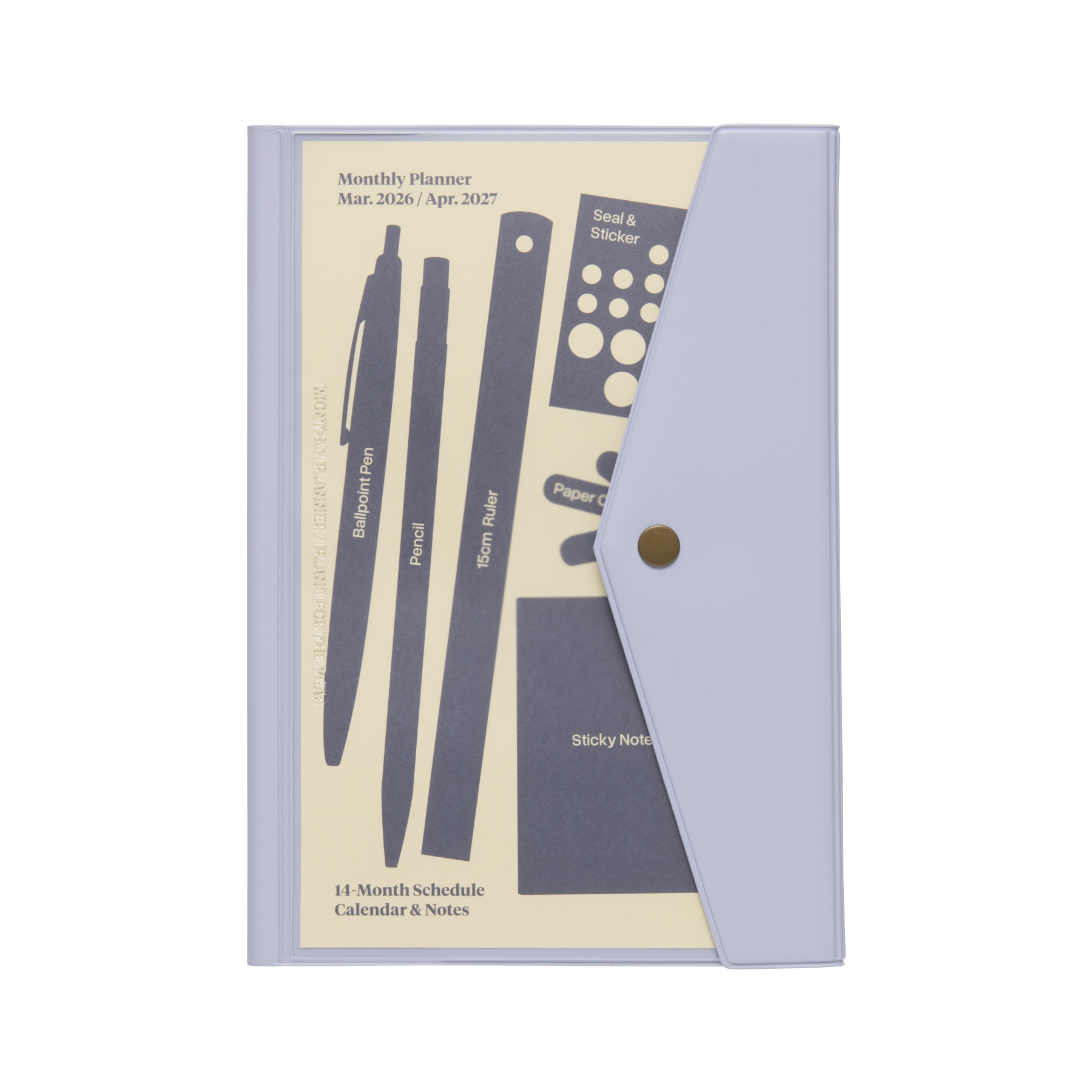 ハイタイド 手帳 2026 / フューゲン / A5 マンスリー / 2026年3月始まり / 4月始まり対応 / スケジュール帳 | HIGHTIDE DIARY | 01