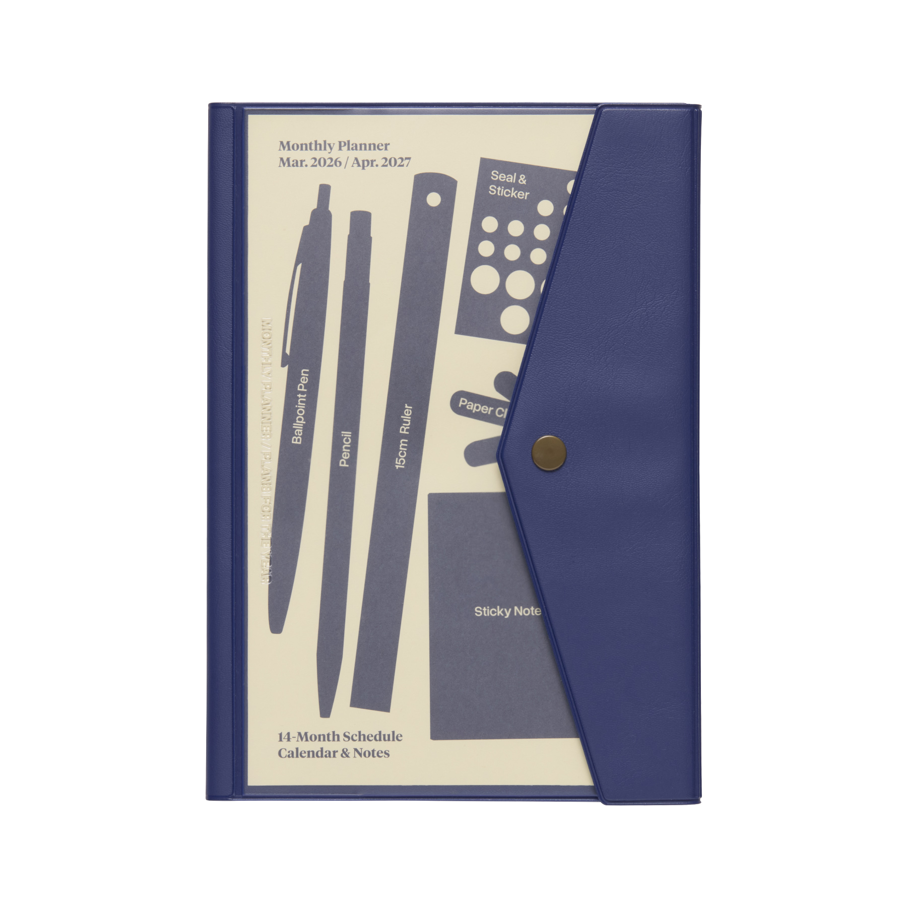 ハイタイド 手帳 2026 / フューゲン / A5 マンスリー / 2026年3月始まり / 4月始まり対応 / スケジュール帳 | HIGHTIDE DIARY | 04