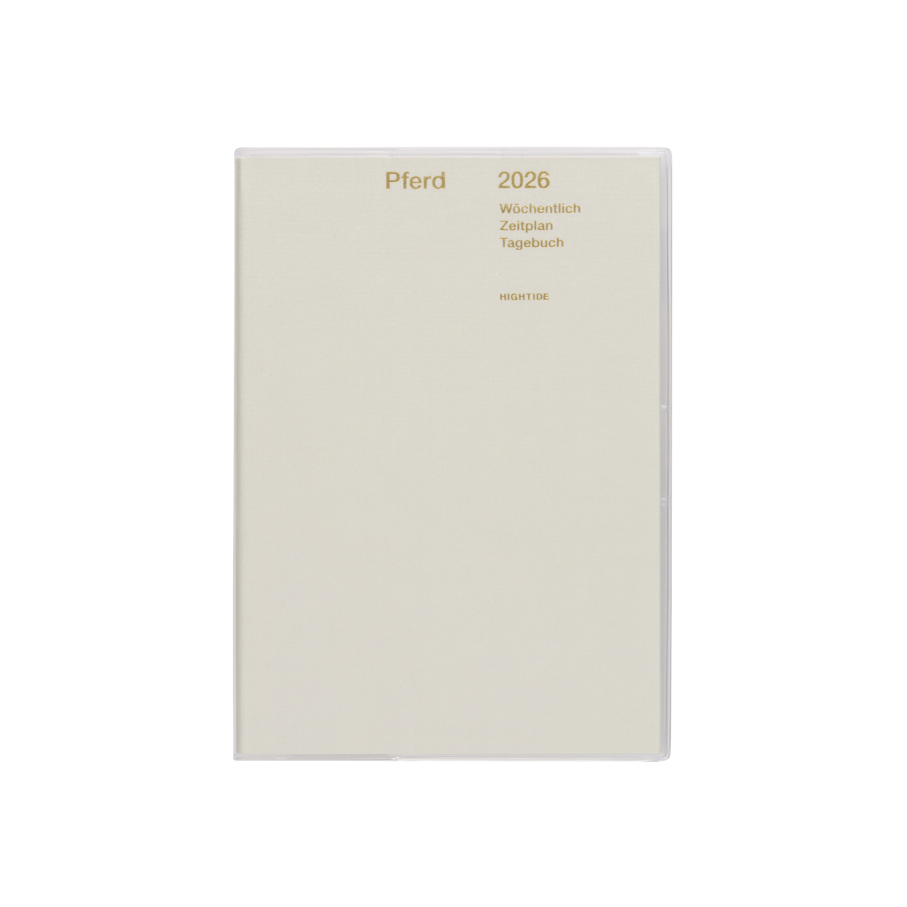 ハイタイド 手帳 2026 / パピヨン / B6 週間ブロック / 2026年3月始まり / 4月始まり対応 / ウィークリースケジュール帳 | HIGHTIDE DIARY | 01