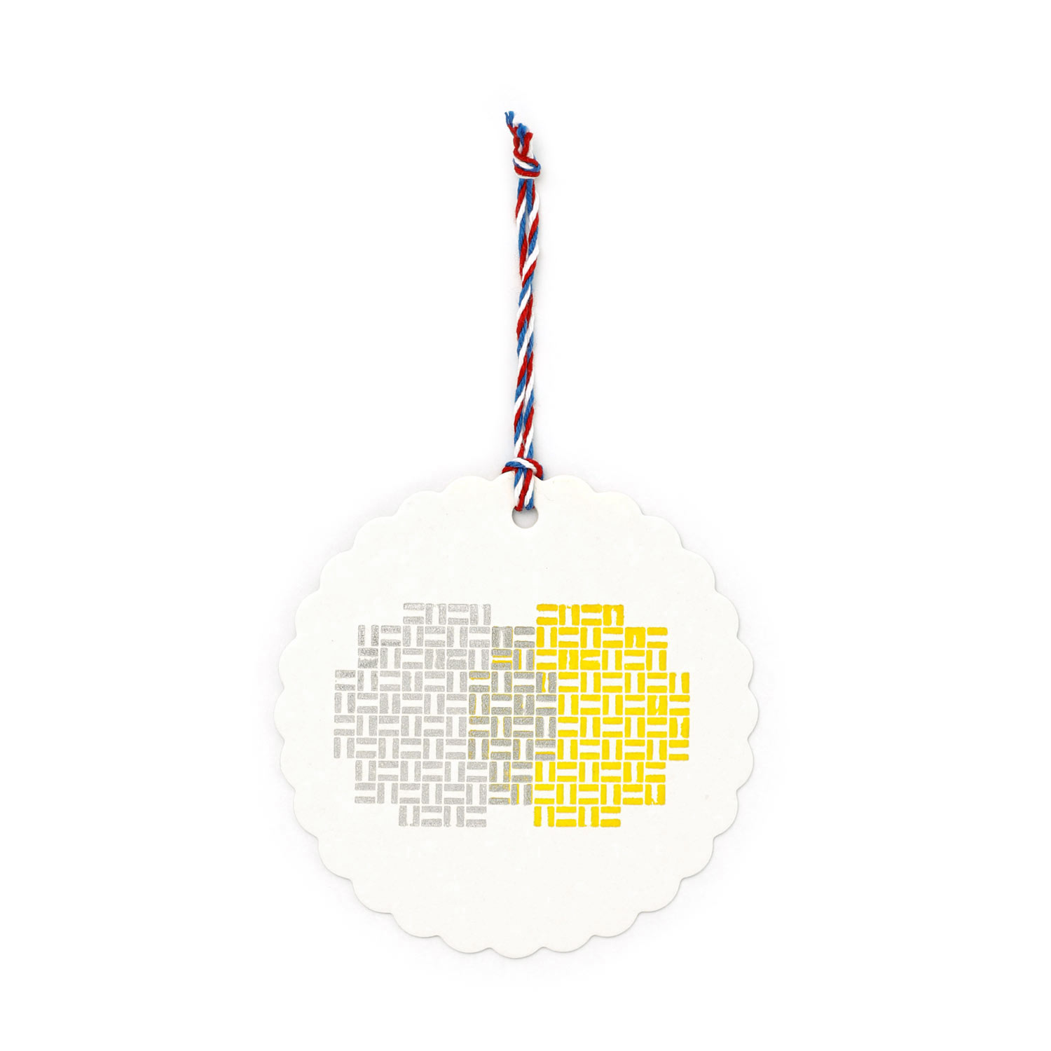 メッセージカード ミニ  グリーティングカード 活字組版オーナメントカード（太陽と月） カード 活版印刷 | HIGHTIDE | 02