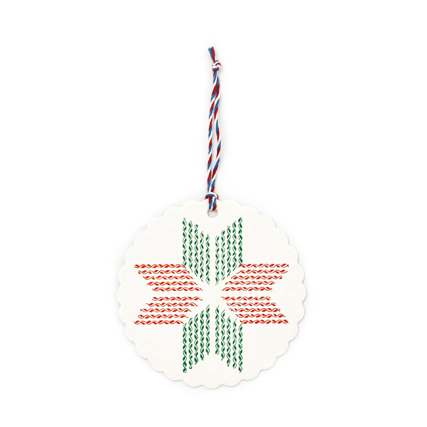 メッセージカード ミニ  グリーティングカード 活字組版オーナメントカード（ノルディック） カード 活版印刷 北欧 | HIGHTIDE | 03