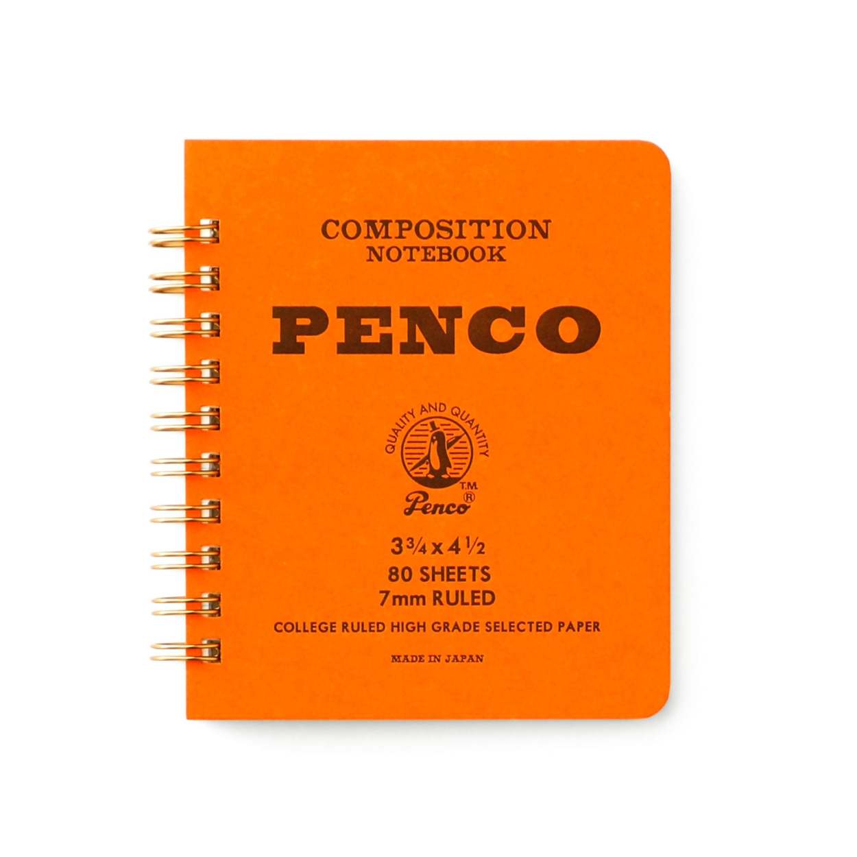 リングノート penco ペンコ コイルノート S メモ帳 ダブルリング 7mm 罫線 横罫 文房具 文具 おしゃれ | penco | 04