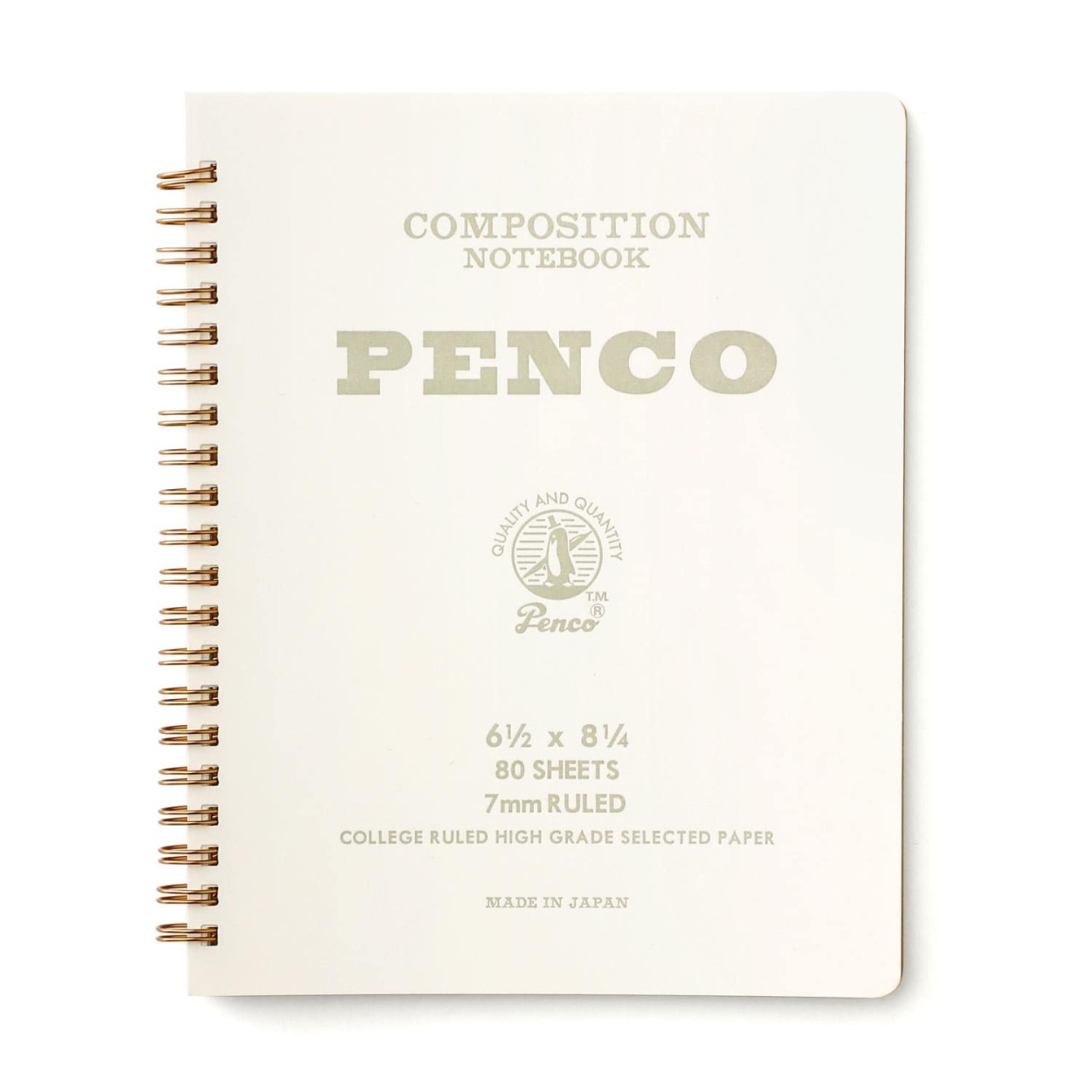 リングノート penco ペンコ コイルノート L ダブルリング 7mm 罫線  コイルノート 横罫 文房具 おしゃれ | penco | 02