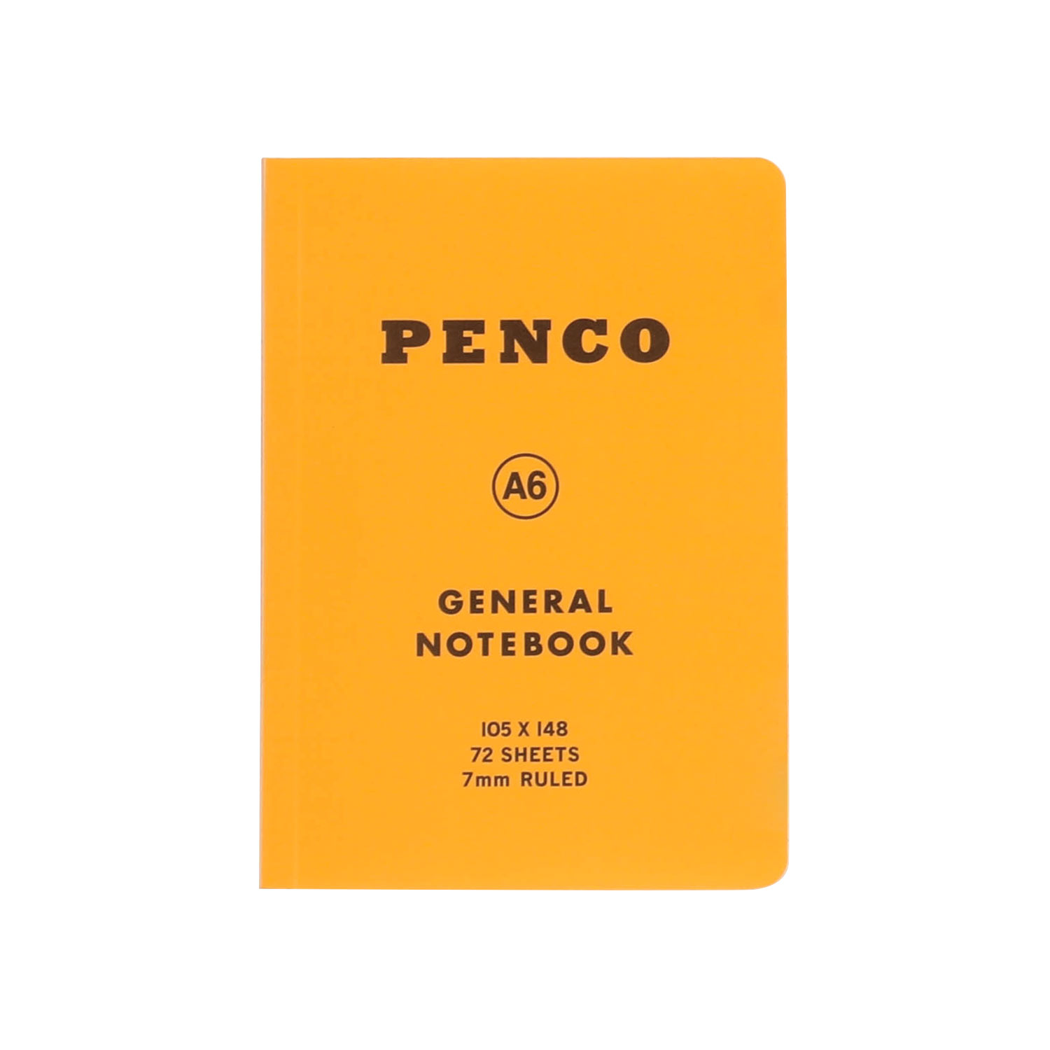 ノート A6 横罫 罫線 7mm penco ペンコ ソフトPPノート A6 Ruled ノート A6 サイズ  メモ帳 文房具 文具 おしゃれ かわいい | penco | 04