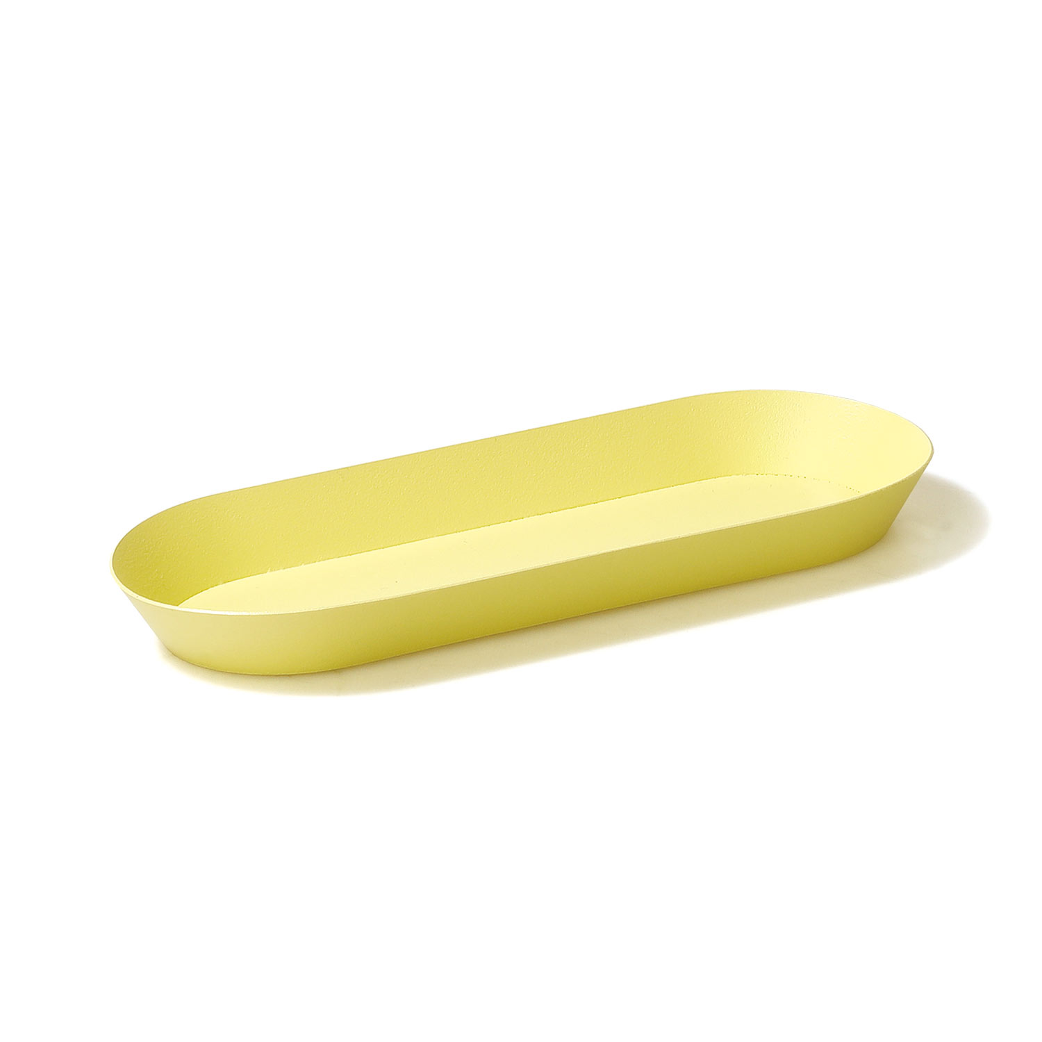 ペントレイ デスクトレイ オーバルトレイ（スチール） メモ帳 ペン トレイ デスクトレー 机上収納 デスク 整理 ペンスタンド ペン入れ ペントレー 眼鏡 | HIGHTIDE | 01