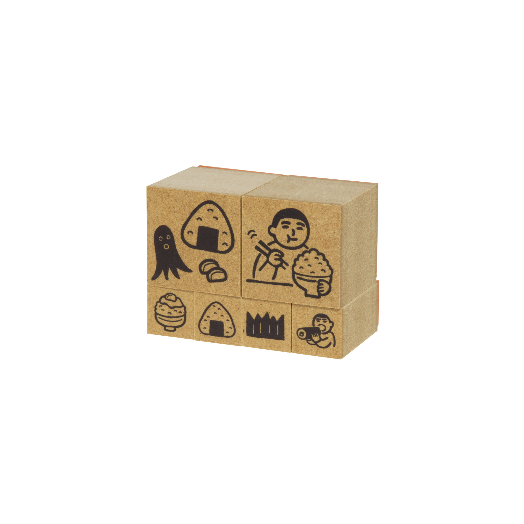 ニューレトロ スタンプセット / はんこ スタンプ 6個セット | ニューレトロ | 01