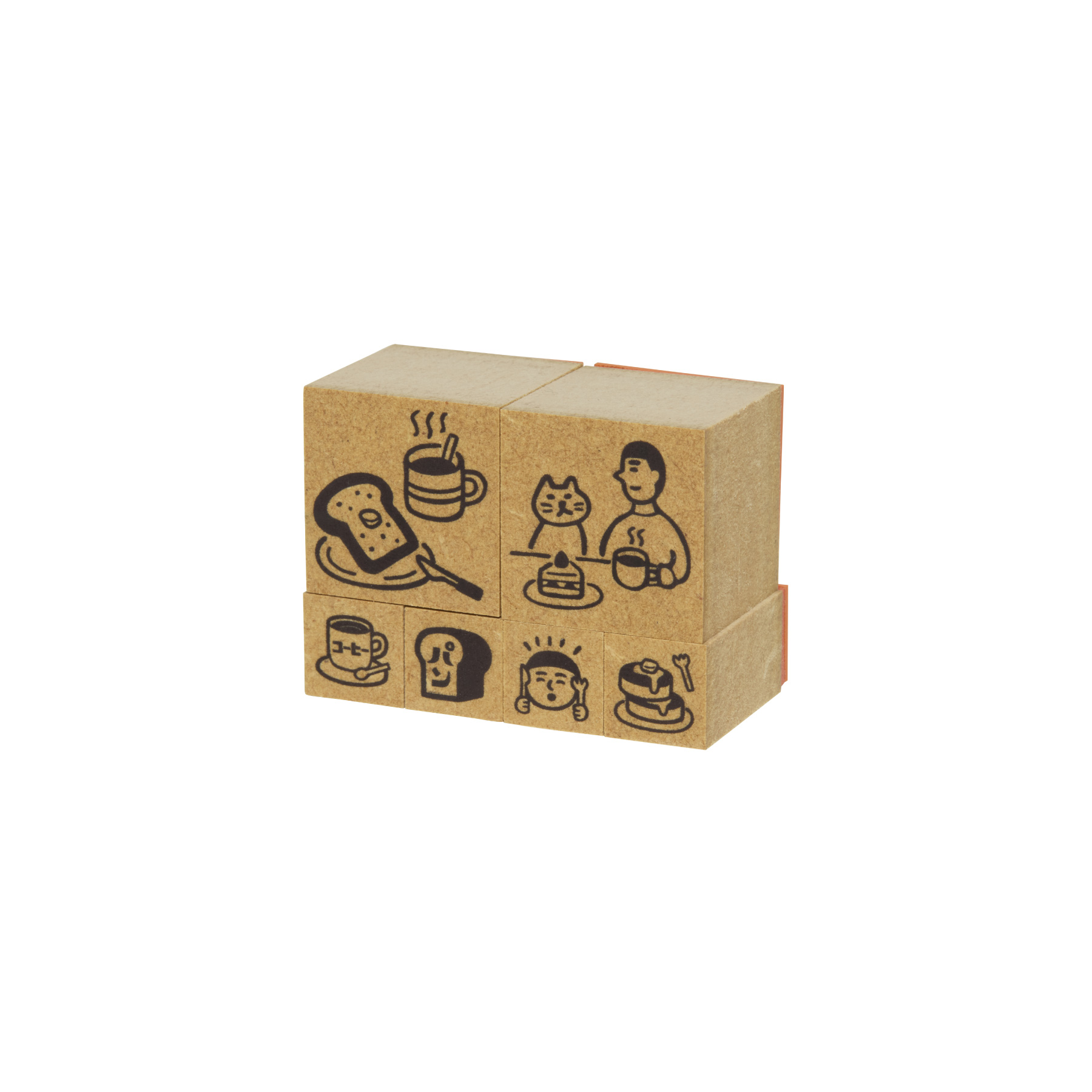ニューレトロ スタンプセット / はんこ スタンプ 6個セット | ニューレトロ | 02