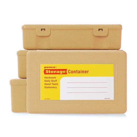 収納ボックス penco ペンコ ストレージコンテナー 収納 机上収納 小物 整理 工具入れ 道具箱 釣り キャンプ 救急箱 4つセット 入れ子 ハイタイド | penco | 04