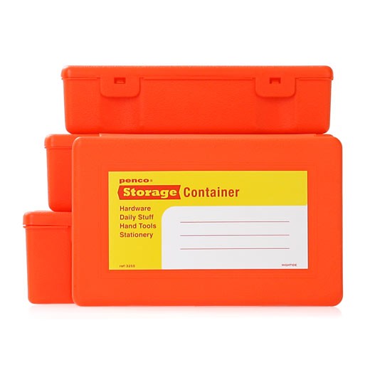 収納ボックス penco ペンコ ストレージコンテナー 収納 机上収納 小物 整理 工具入れ 道具箱 釣り キャンプ 救急箱 4つセット 入れ子 ハイタイド | penco | 06