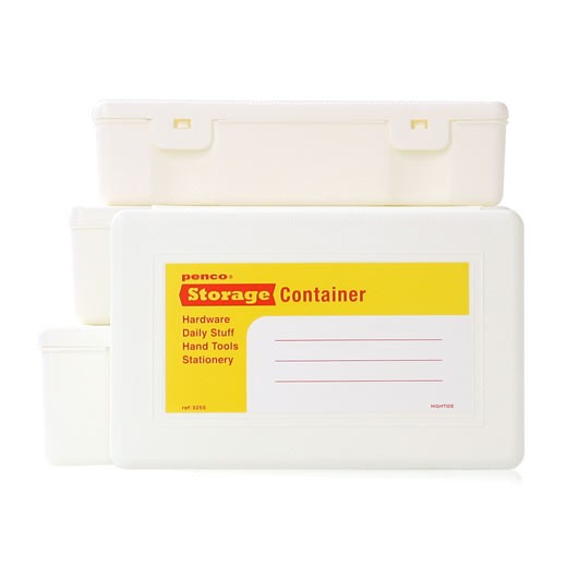 収納ボックス penco ペンコ ストレージコンテナー 収納 机上収納 小物 整理 工具入れ 道具箱 釣り キャンプ 救急箱 4つセット 入れ子 ハイタイド | penco | 03