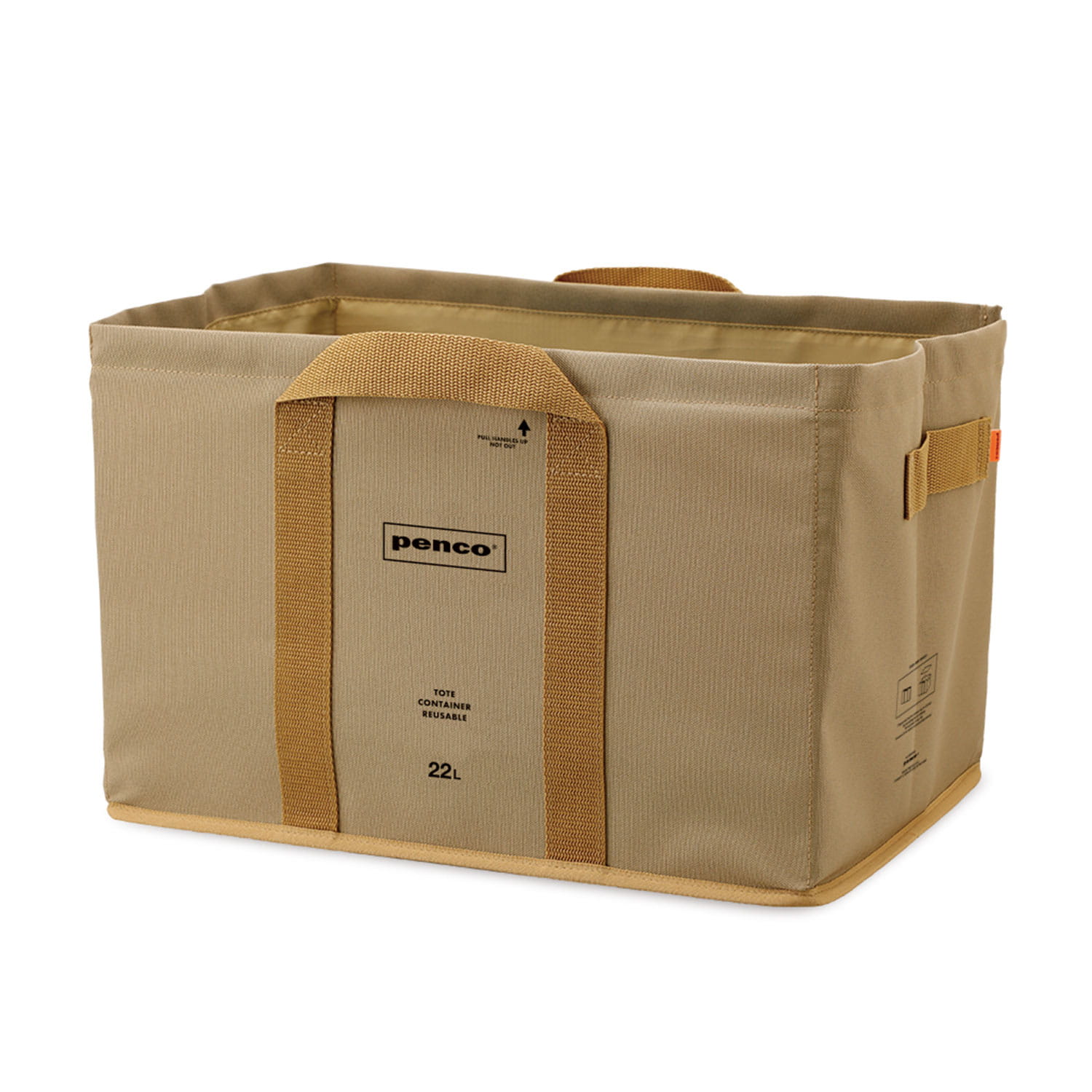 penco ペンコ Box tote ボックストート 収納ボックス 車 トランク収納 アウトドア キャンプ 小物入れ コンパクト 折りたたみ  インテリア おもちゃ箱 雑誌 :ez048:HIGHTIDE ONLINE ハイタイド - 通販 - Yahoo!ショッピング