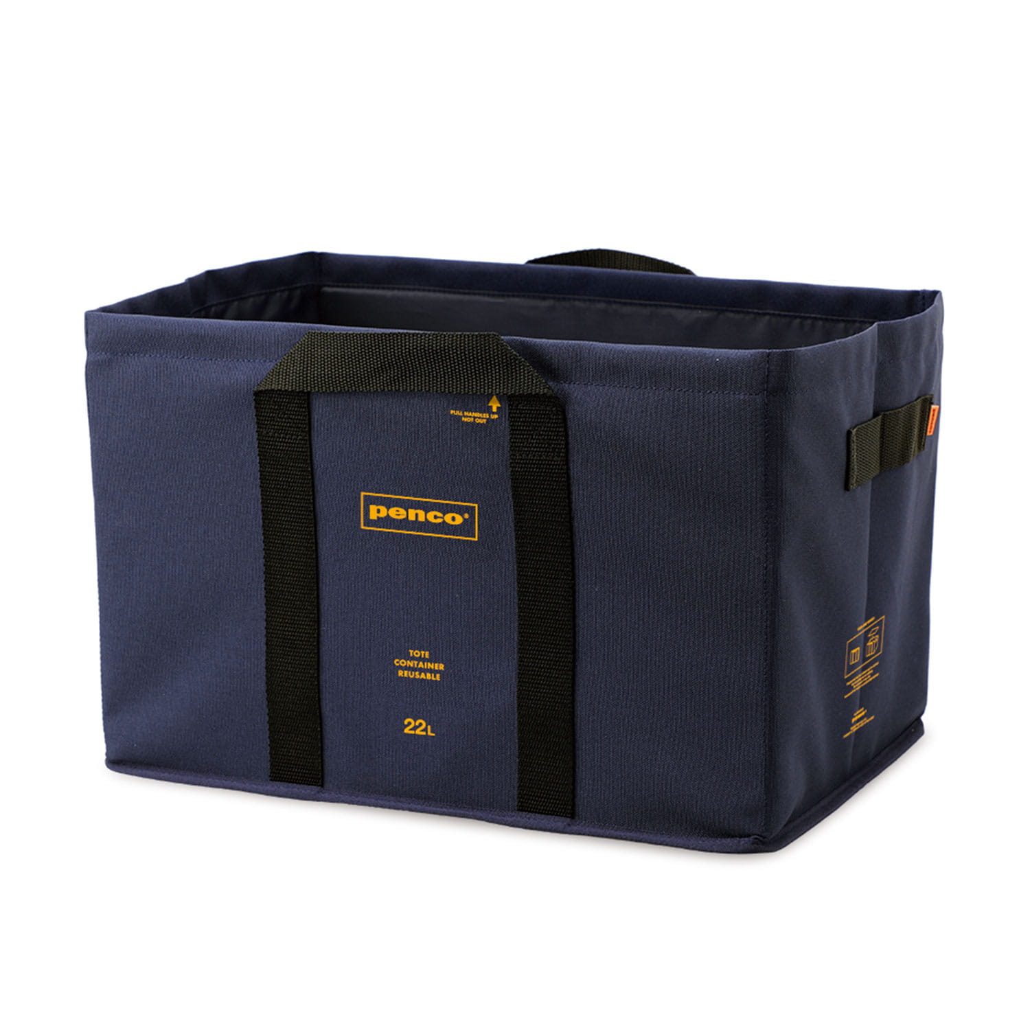 penco ペンコ Box tote ボックストート 収納ボックス 車 トランク収納 アウトドア キャンプ 小物入れ コンパクト 折りたたみ インテリア おもちゃ箱 雑誌 | HIGHTIDE | 04
